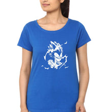 Load image into Gallery viewer, Dragon Ball T-Shirt for Women-XS(32 Inches)-Royal Blue-Ektarfa.online
