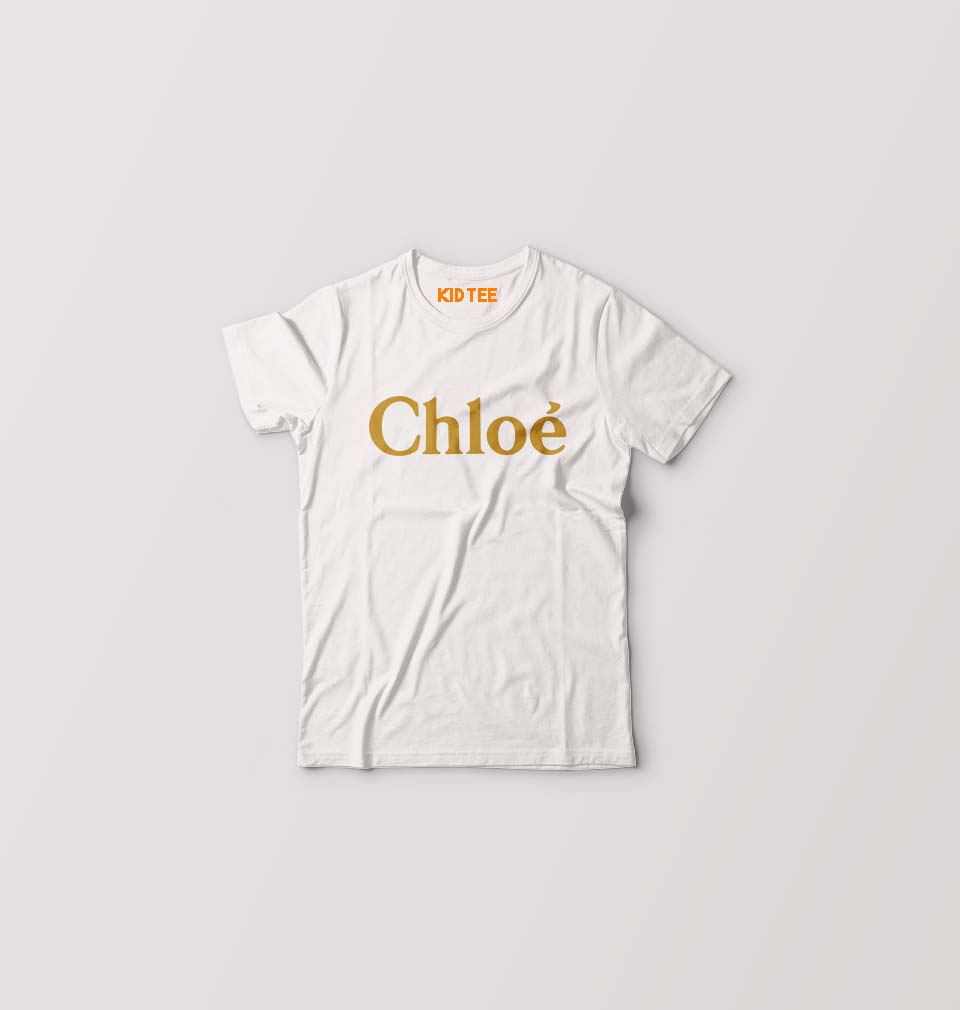 Chloé Kids T-Shirt for Boy/Girl-White-Ektarfa.online