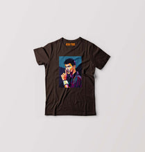Load image into Gallery viewer, Novak Djokovic Tennis Kids T-Shirt for Boy/Girl-Coffee Brown-Ektarfa.online
