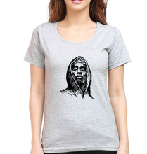 Load image into Gallery viewer, Tupac 2Pac T-Shirt for Women-XS(32 Inches)-Grey Melange-Ektarfa.online
