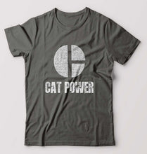 Load image into Gallery viewer, Cat Power T-Shirt for Men-Charcoal-Ektarfa.online
