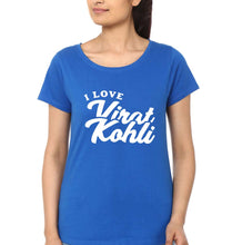 Load image into Gallery viewer, Virat Kohli T-Shirt for Women-Royal Blue-Ektarfa.online

