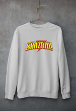 Load image into Gallery viewer, The Power of Shazam! Unisex Sweatshirt for Men/Women-Grey Melange-Ektarfa.online
