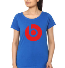 Load image into Gallery viewer, Beats T-Shirt for Women-XS(32 Inches)-Royal Blue-Ektarfa.online
