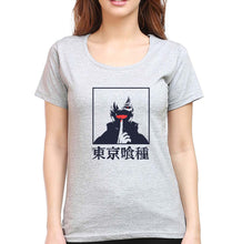 Load image into Gallery viewer, Tokyo Ghoul T-Shirt for Women-XS(32 Inches)-Grey Melange-Ektarfa.online
