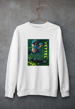 Load image into Gallery viewer, Sebastian Vettel F1 Unisex Sweatshirt for Men/Women-S(40 Inches)-White-Ektarfa.online
