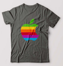 Load image into Gallery viewer, Steve Jobs Apple T-Shirt for Men-Charcoal-Ektarfa.online

