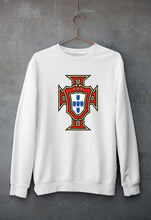 Load image into Gallery viewer, Portugal Football Unisex Sweatshirt for Men/Women-S(40 Inches)-White-Ektarfa.online
