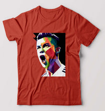 Load image into Gallery viewer, Cristiano Ronaldo CR7 T-Shirt for Men-Brick Red-Ektarfa.online
