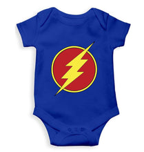 Load image into Gallery viewer, Flash Superhero Kids Romper For Baby Boy/Girl-0-5 Months(18 Inches)-Royal Blue-Ektarfa.online
