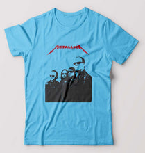 Load image into Gallery viewer, Metallica T-Shirt for Men-Light Blue-Ektarfa.online

