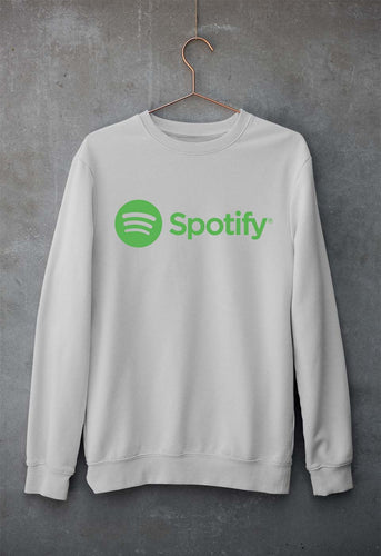 Spotify Unisex Sweatshirt for Men/Women-Grey Melange-Ektarfa.online