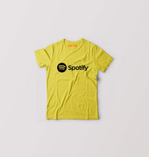 Load image into Gallery viewer, Spotify Kids T-Shirt for Boy/Girl-Yellow-Ektarfa.online
