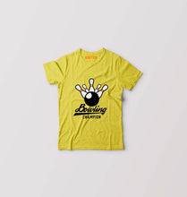 Load image into Gallery viewer, Bowling Champion Kids T-Shirt for Boy/Girl-Yellow-Ektarfa.online
