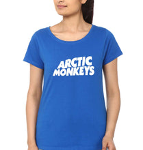 Load image into Gallery viewer, Arctic Monkeys T-Shirt for Women-XS(32 Inches)-Royal Blue-Ektarfa.online
