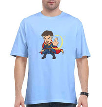 Load image into Gallery viewer, Doctor Strange Superhero Oversized T-Shirt for Men-Baby Blue-Ektarfa.online
