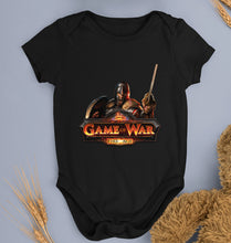 Load image into Gallery viewer, Game of War Kids Romper For Baby Boy/Girl-0-5 Months(18 Inches)-Black-Ektarfa.online
