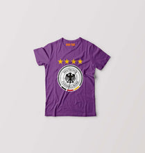 Load image into Gallery viewer, Germany Football Kids T-Shirt for Boy/Girl-0-1 Year(20 Inches)-Purple-Ektarfa.online
