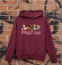 Load image into Gallery viewer, Scooby Doo Unisex Hoodie for Men/Women-S(40 Inches)-Maroon-Ektarfa.online
