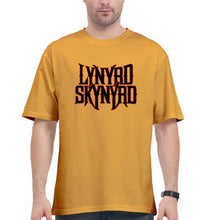 Load image into Gallery viewer, Lynyrd Skynyrd Oversized T-Shirt for Men-Golden Yellow-Ektarfa.online

