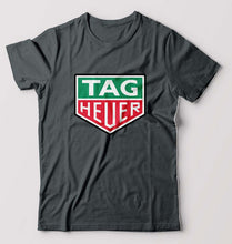 Load image into Gallery viewer, TAG Heuer T-Shirt for Men-S(38 Inches)-Steel grey-Ektarfa.online
