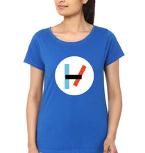 Load image into Gallery viewer, Twenty one pilots T-Shirt for Women-Royal Blue-Ektarfa.online
