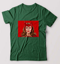 Load image into Gallery viewer, Scarlet Witch Wanda T-Shirt for Men-Bottle Green-Ektarfa.online
