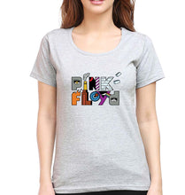 Load image into Gallery viewer, Pink Floyd T-Shirt for Women-Grey Melange-Ektarfa.online
