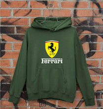 Load image into Gallery viewer, Ferrari Unisex Hoodie for Men/Women-S(40 Inches)-Dark Green-Ektarfa.online
