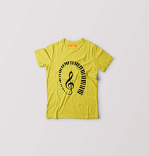 Load image into Gallery viewer, Piano Kids T-Shirt for Boy/Girl-Yellow-Ektarfa.online
