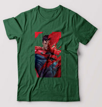 Load image into Gallery viewer, Superman Superhero T-Shirt for Men-Bottle Green-Ektarfa.online
