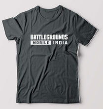 Load image into Gallery viewer, Battlegrounds Mobile India (BGMI) T-Shirt for Men-Steel grey-Ektarfa.online

