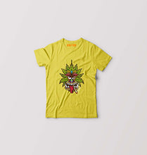 Load image into Gallery viewer, Tiki Joint Kids T-Shirt for Boy/Girl-Mustard Yellow-Ektarfa.online
