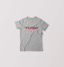 Load image into Gallery viewer, Flash Superhero Kids T-Shirt for Boy/Girl-Grey-Ektarfa.online
