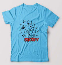 Load image into Gallery viewer, Peanuts Snoopy T-Shirt for Men-Light Blue-Ektarfa.online
