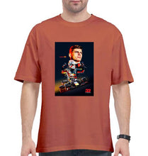 Load image into Gallery viewer, Max Verstappen Oversized T-Shirt for Men-Coral-Ektarfa.online
