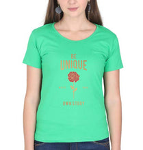 Load image into Gallery viewer, Be Unique T-Shirt for Women-Ektarfa.online
