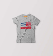 Load image into Gallery viewer, USA America Kids T-Shirt for Boy/Girl-Grey-Ektarfa.online

