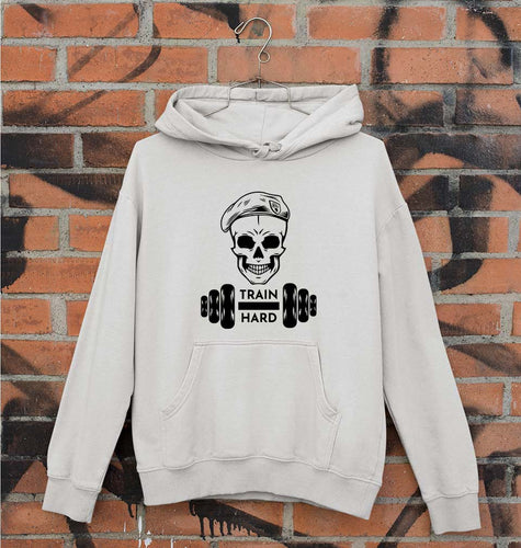 Gym Train Hard Unisex Hoodie for Men/Women-Grey Melange-Ektarfa.online