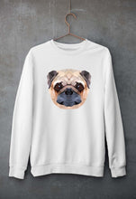 Load image into Gallery viewer, Pug Dog Unisex Sweatshirt for Men/Women-S(40 Inches)-White-Ektarfa.online
