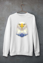 Load image into Gallery viewer, Eagle Unisex Sweatshirt for Men/Women-S(40 Inches)-White-Ektarfa.online
