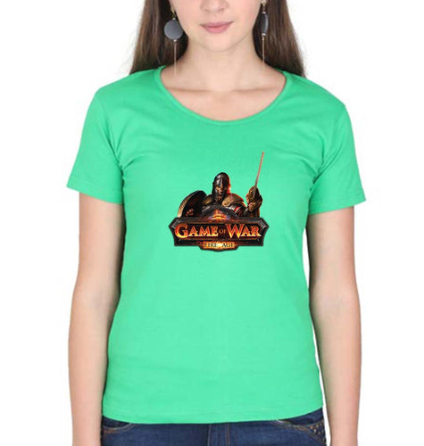 Game of War T-Shirt for Women-flag green-Ektarfa.online