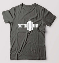 Load image into Gallery viewer, Doctor Who T-Shirt for Men-S(38 Inches)-Charcoal-Ektarfa.online
