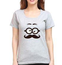 Load image into Gallery viewer, Minion T-Shirt for Women-Grey Melange-Ektarfa.online
