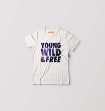 Load image into Gallery viewer, Young Wild Free Kids T-Shirt for Boy/Girl-White-Ektarfa.online

