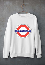 Load image into Gallery viewer, London Calling Unisex Sweatshirt for Men/Women-White-Ektarfa.online
