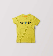 Load image into Gallery viewer, Seven MS Dhoni Kids T-Shirt for Boy/Girl-Yellow-Ektarfa.online
