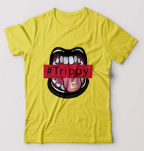 Load image into Gallery viewer, Trippy T-Shirt for Men-Yellow-Ektarfa.online

