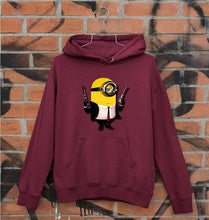 Load image into Gallery viewer, Minion Unisex Hoodie for Men/Women-S(40 Inches)-Maroon-Ektarfa.online
