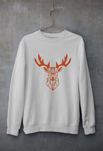 Load image into Gallery viewer, Deer Unisex Sweatshirt for Men/Women-Grey Melange-Ektarfa.online
